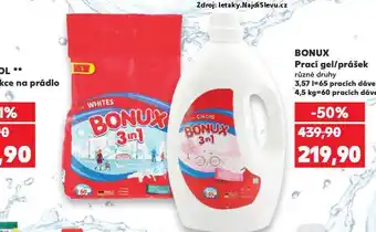 Kaufland Bonux prací prášek nabídka