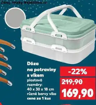 Kaufland Dóza na potraviny nabídka