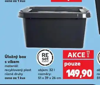 Kaufland Úložný box s víkem nabídka