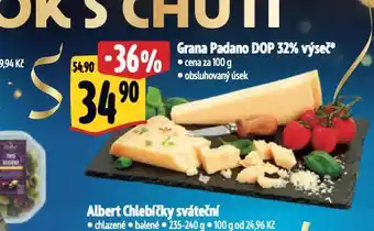 Albert Grana padano sýr nabídka
