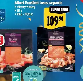 Albert Losos carpaccio nabídka