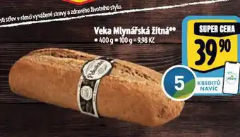 Albert Veka mlynářská žitná nabídka