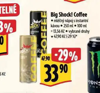 Albert Big shock energy drink nabídka