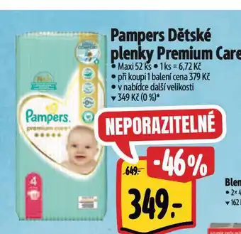 Albert Pampers dětské pleny nabídka