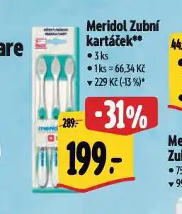 Albert Meridol zubní kartáček nabídka
