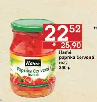 Jip Hamé paprika červená řezy, 340 g nabídka