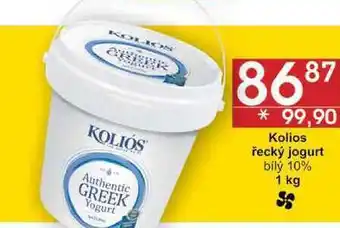 Jip Kolios řecký jogurt bilý 10%, 1 kg nabídka