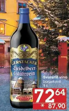 Jip Svařené víno borůvkové, 1 l nabídka
