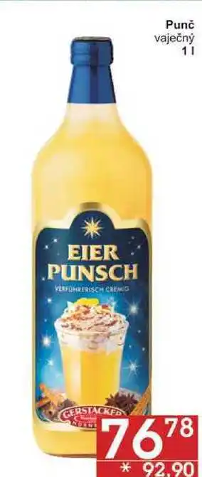Jip Punč vaječný, 1 l nabídka