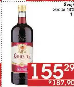 Jip Švejk griotte 18%, 1 l nabídka