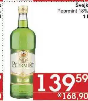 Jip Švejk peprmint 18%, 1 l nabídka