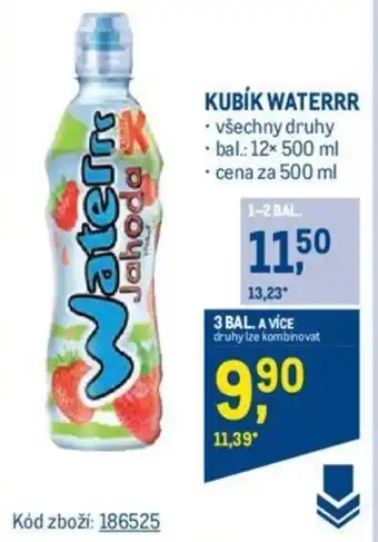 Makro KUBÍK WATERRR nabídka
