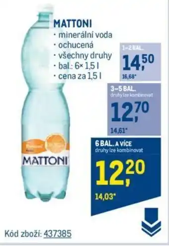Makro MATTONI nabídka