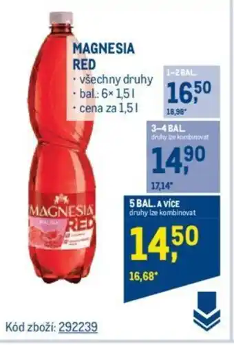 Makro MAGNESIA RED nabídka