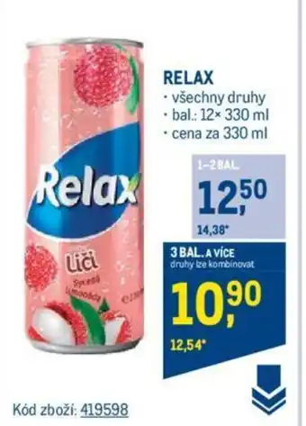 Makro RELAX nabídka
