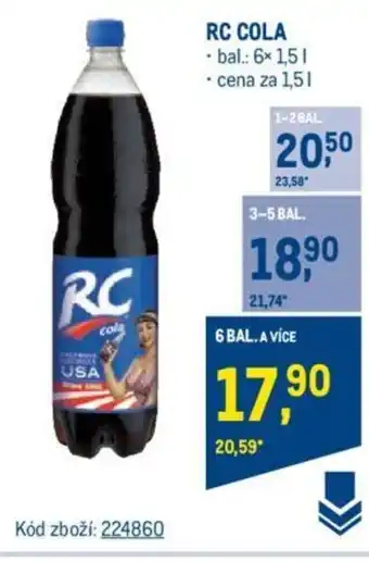 Makro RC COLA nabídka