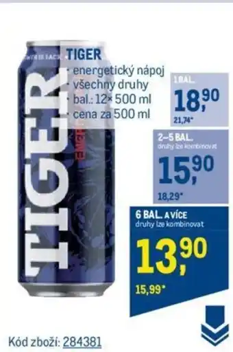 Makro TIGER nabídka