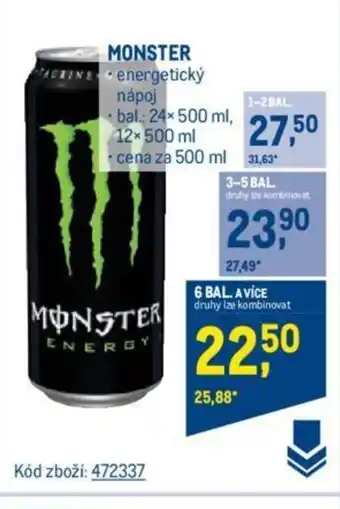 Makro MONSTER nabídka