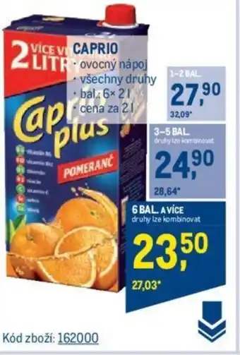 Makro CAPRIO nabídka