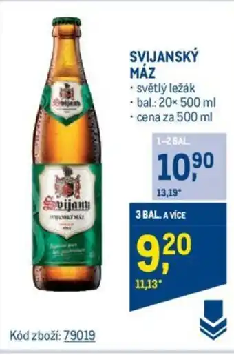 Makro SVIJANSKÝ MÁZ nabídka