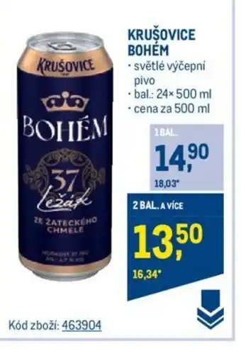 Makro KRUŠOVICE ВОНЕМ nabídka