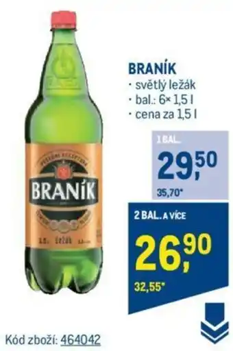 Makro BRANÍK nabídka