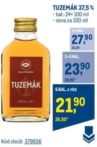 Makro TUZEMÁK 37,5% nabídka