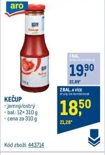 Makro KEČUP nabídka