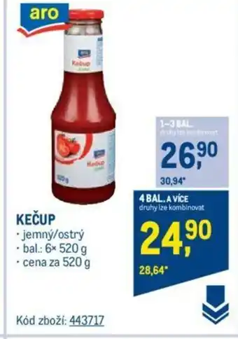 Makro KEČUP nabídka