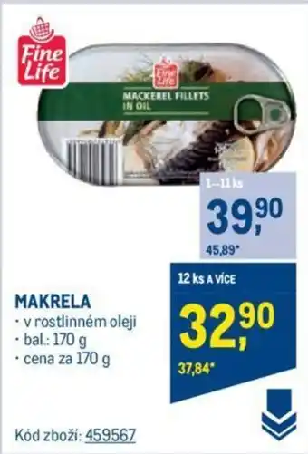Makro MAKRELA nabídka