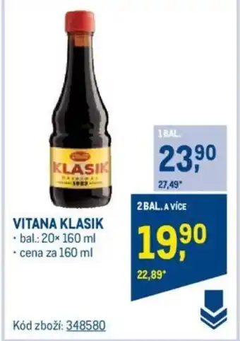 Makro VITANA KLASIK nabídka