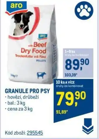 Makro GRANULE PRO PSY nabídka