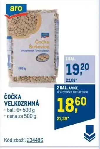 Makro ČOČKA VELKOZRNNÁ nabídka