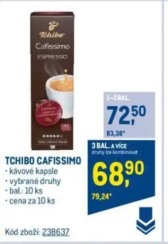 Makro TCHIBO CAFISSIMO nabídka