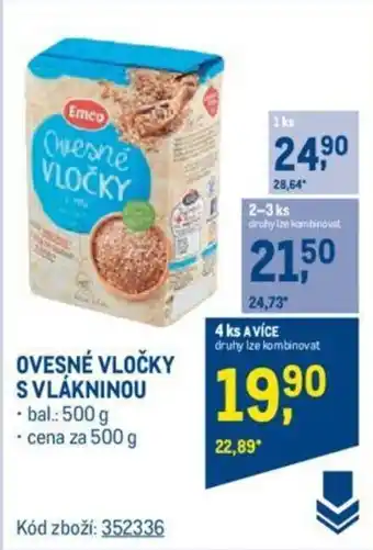 Makro OVESNÉ VLOČKY S VLÁKNINOU nabídka