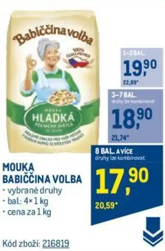 Makro MOUKA BABIČČINA VOLBA nabídka