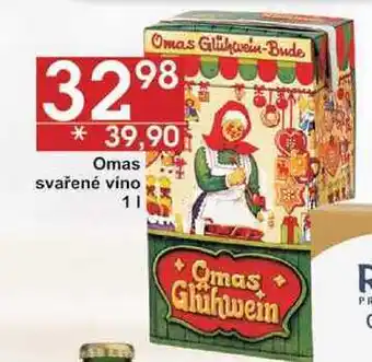 Jip Omas svařené víno, 1 l nabídka