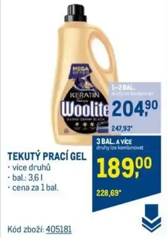 Makro TEKUTÝ PRACÍ GEL nabídka