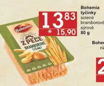 Jip Bohemia tyčinky solené, 80 g nabídka