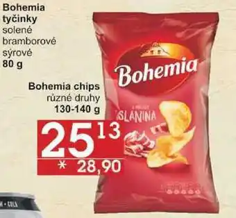 Jip Bohemia chips různé druhy, 130-140 g nabídka