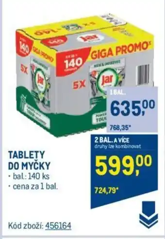 Makro TABLETY DO MYČKY nabídka