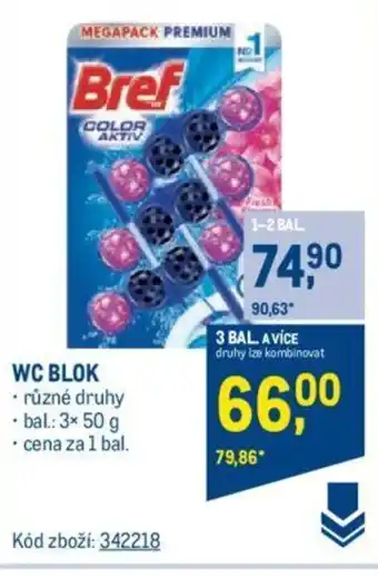 Makro WC BLOK nabídka