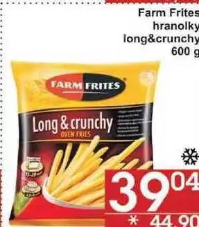 Jip Farm frites hranolky long&crunchy, 600 g nabídka
