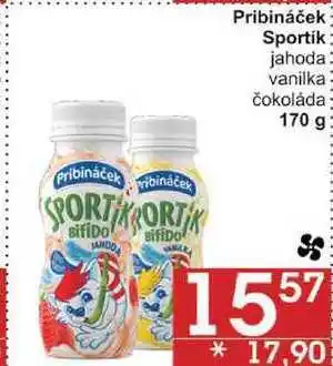 Jip Pribináček sportik jahoda, 170 g nabídka