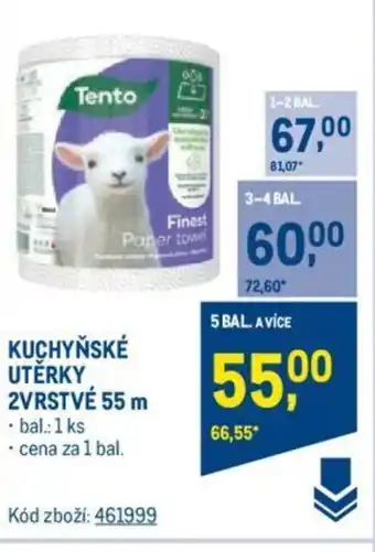 Makro KUCHYŇSKÉ UTĚRKY 2VRSTVÉ 55 m nabídka