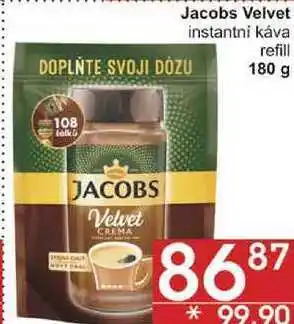 Jip Jacobs velvet instantni káva refill, 180 g nabídka