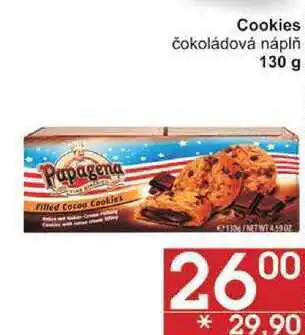 Jip Cookies čokoládová náplň, 130 g nabídka