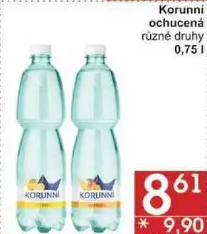 Jip Korunní ochucená různé druhy, 0,75 l nabídka