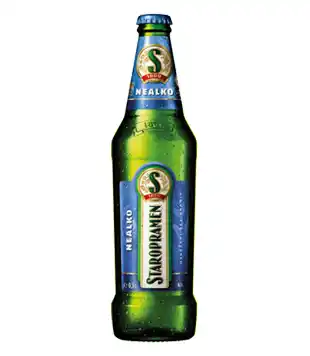 Jip Staropramen nealko, nealkoholické světlé pivo 0.5l nabídka