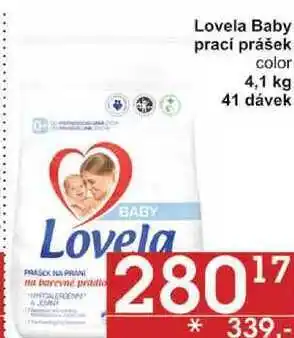 Lovela baby prací prášek color 4,1 kg, 41 dávek